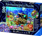     Ravensburger/ Brilliant puzzle    500  + 55 