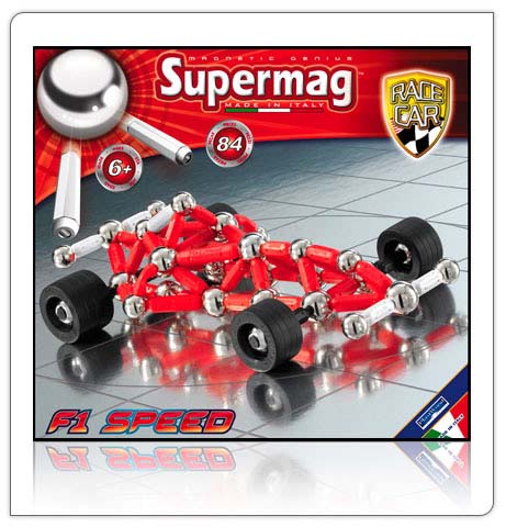   PlastWood/ SuperMag/ Race Car/  Ferrari F1  84 