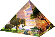 - 3D Ravensburger/ puzzlepyramid    240 